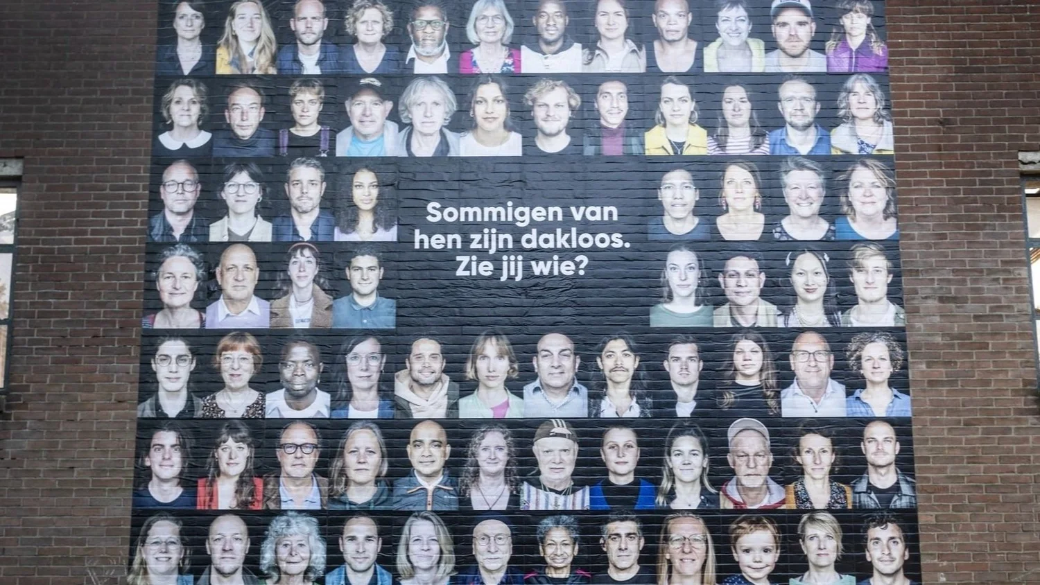 Zie jij wie? 100 portretten tegen het stigma rond dakloosheid